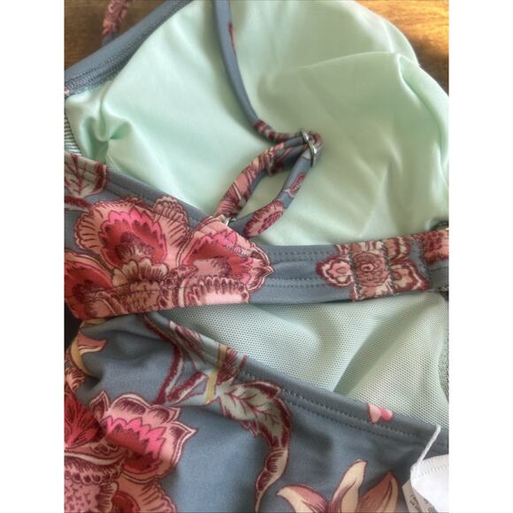 Cupshe Women's One Piece Swimsuit Tummy Control V Neck Bathing Suit Size Medium - Picture 14 of 16